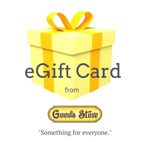 Good's Store eGift Card – Good's Store Online