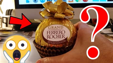 Grand Ferrero Rocher - Le plus GROS des Ferrero Rocher - (4K) - YouTube