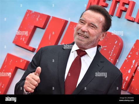 Los Angeles, USA. 22nd May, 2023. Arnold Schwarzenegger arriving to the ...