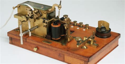 morse-telegraph-machine - Inventions: Communication Pictures - Alexander Graham Bell - HISTORY.com