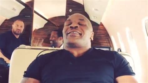 Video: Mike Tyson kicks UFC's Dana White out of his airplane seat - Bad ...