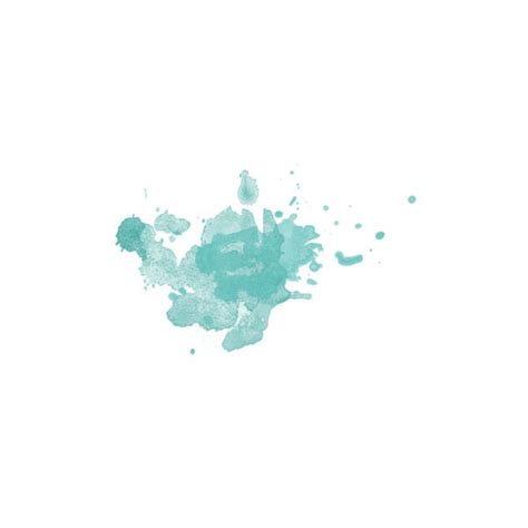 watercolor splash teal | Manchas de tinta, Acuarela, Tonos de verde