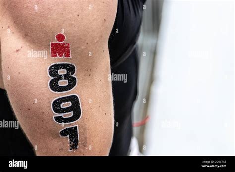 Ironman Triathlon Logo Tattoo