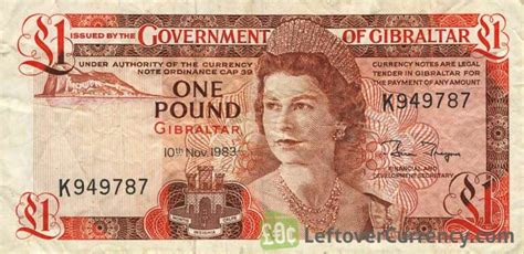 withdrawn Gibraltar Pound banknotes - Exchange yours now