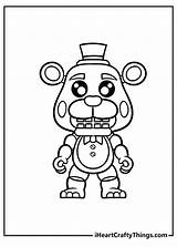 Five Nights At Freddy’s Coloring Pages Free Printables sketch template