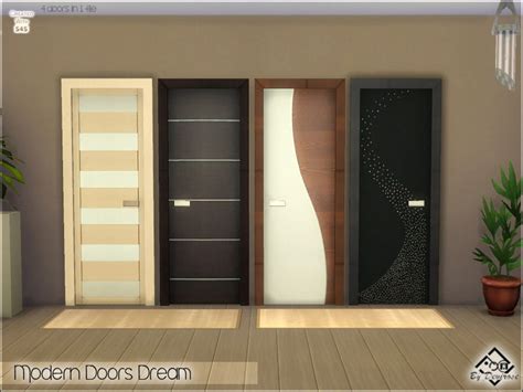 Modern Doors Dream - The Sims 4 Catalog