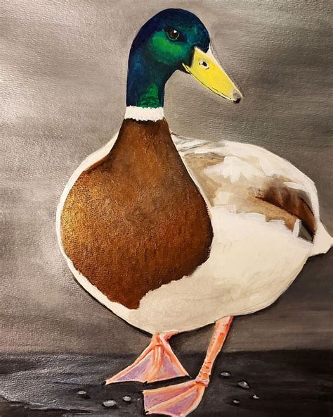 Duck Painting | Duck art, Artist, Painting