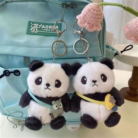 Panda Plush Keychain - styloclubs.com