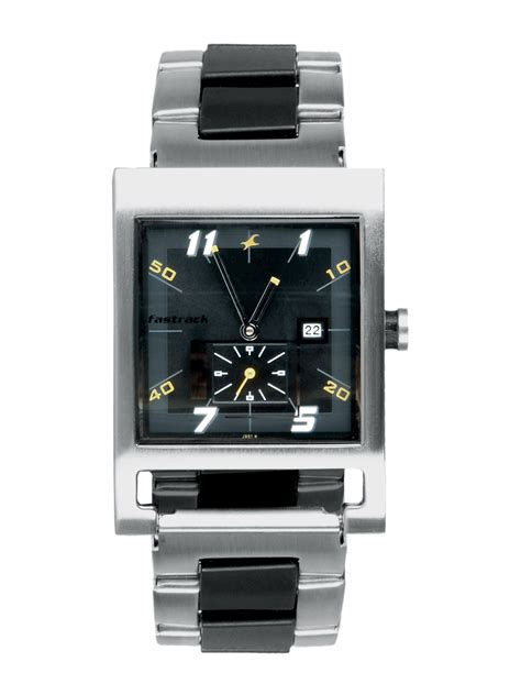 Buy Fastrack Men Steel Strap Black Watches - 361 - Accessories for Men - 13052