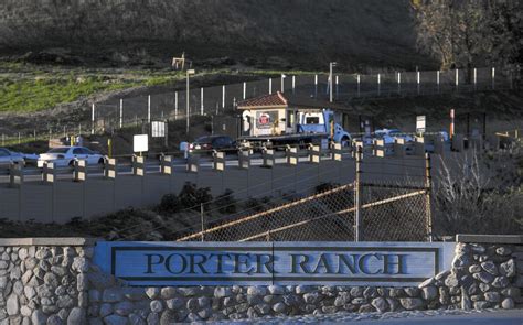 Porter Ranch-area gas leak may end within days - Los Angeles Times