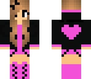 Pink Gamer Girl | Minecraft Skin