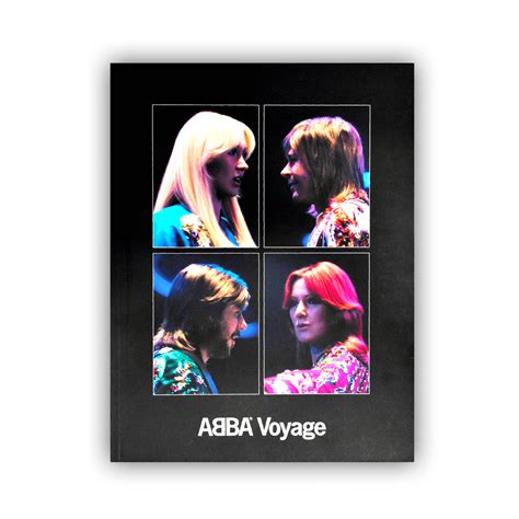 ABBA Voyage Brochure - Featuring All Four Band Members on the cover ...