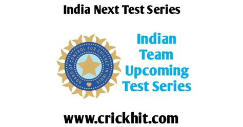 India Upcoming Test Series 2023-24 | India Next Test Series 2023-2024 ...