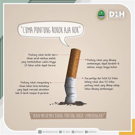 YAKIN MASIH MAU BUANG PUNTUNG ROKOK SEMBARANGAN? | AtmaGo