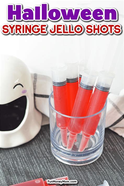 Easy Syringe Jello Shots - Fun Money Mom