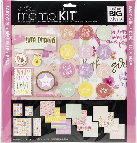 Mambi Scrapbook Kit 12X12 Baby Girl | Walmart Canada