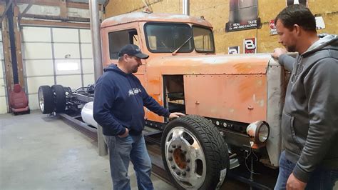 1955 Peterbilt Needle Nose Twin Stick Build - YouTube