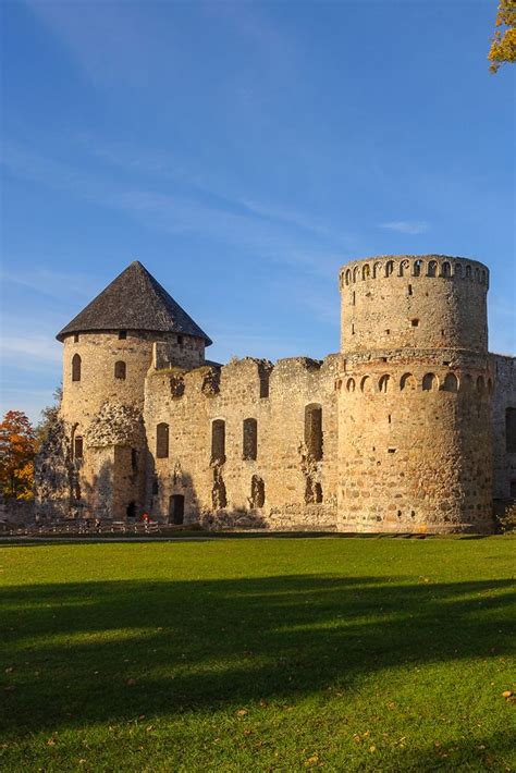 Castle of the Livonian Order in Cesis #Travel #Latvia #Baltics | Castle, Travel, Vacation trips