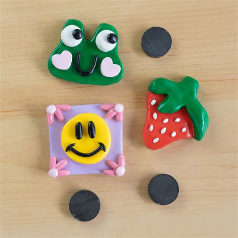 DIY Clay Magnets with Sculpey III - Crafterward