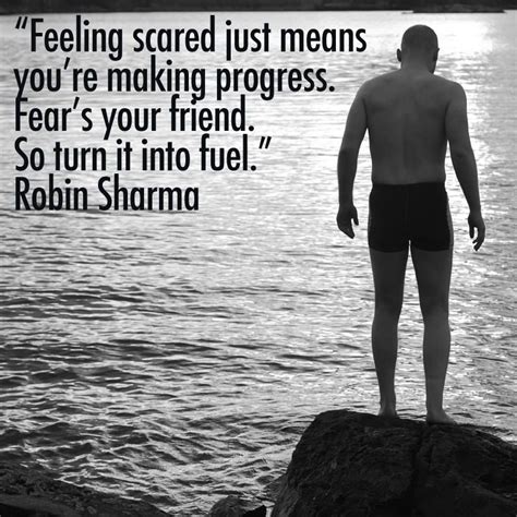 Feeling scared just means that you're making progress............ | Inspiring quotes about life ...