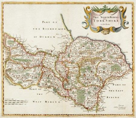 The North Riding of Yorkshire | Map of yorkshire, British isles map, Yorkshire england