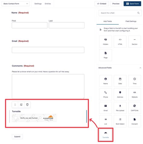 How to Get Started With Cloudflare Turnstile on Gravity Forms