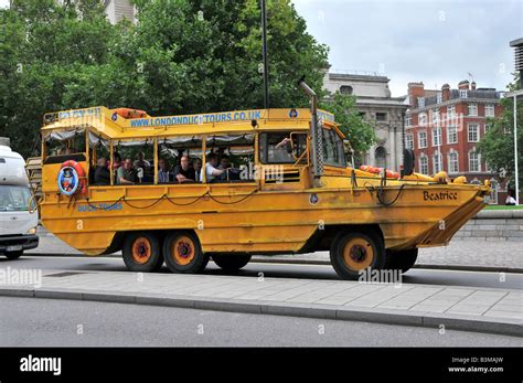 London Duck Tour vehicle, London, England Stock Photo - Alamy