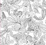 Printable Ocean Coloring Pages sketch template