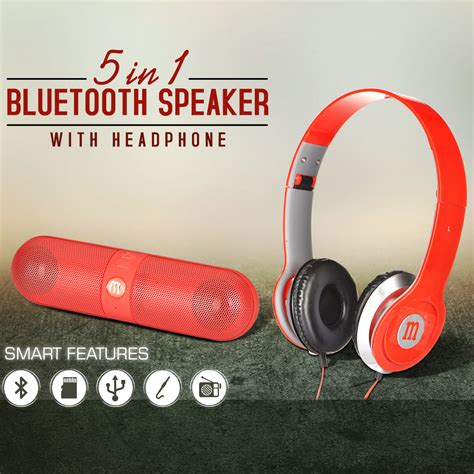 Buy 5 in 1 Bluetooth Speaker with Headphone Online at Best Price in India on Naaptol.com