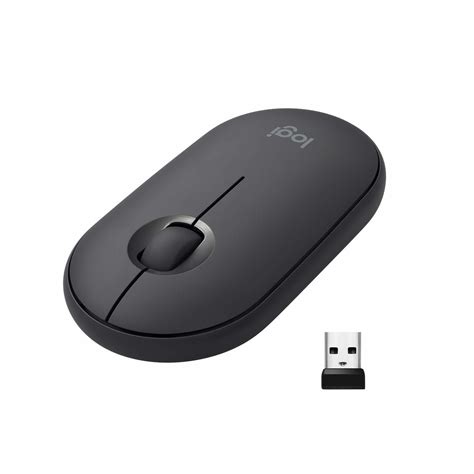 Logitech Pebble Bluetooth & Wireless Mouse - Graphite | at Mighty Ape NZ