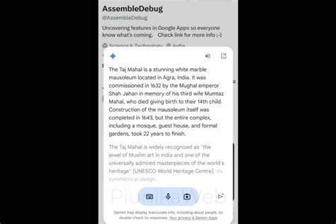 Google Gemini AI Assistant Could Get a New Floating Window, Automation ...