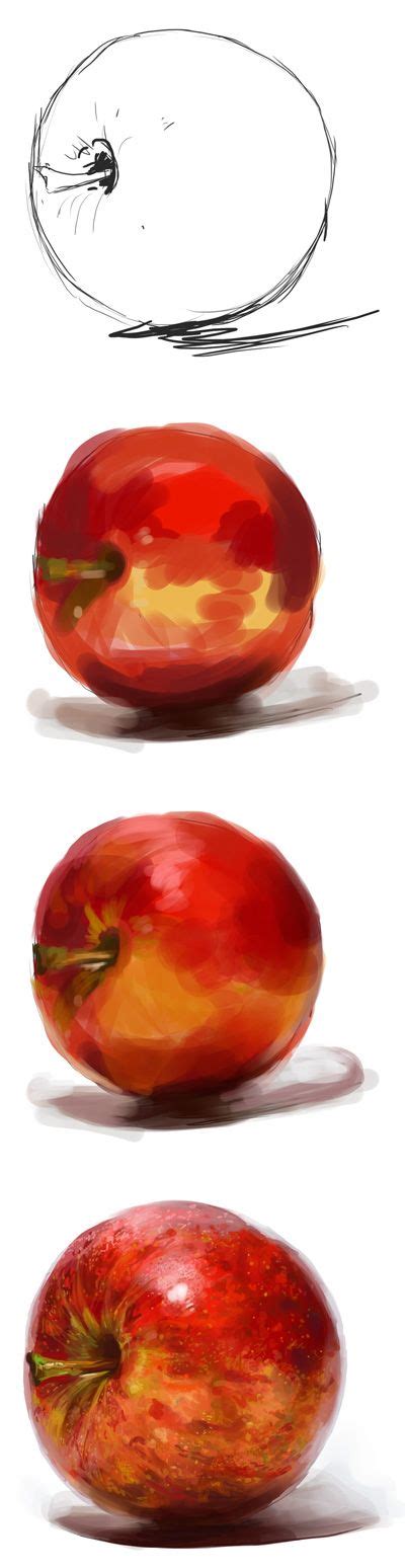 apple painting exercise by ~heartofglitter on deviantART | Apple painting, Art tutorials ...