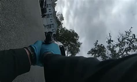 Bodycam footage released of officer claiming to have been shot before ...