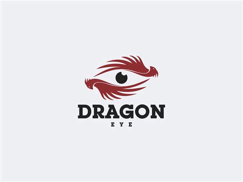 Dragon Eye Logo with Flying Dragon Icon Graphic by Bayu_PJ · Creative Fabrica