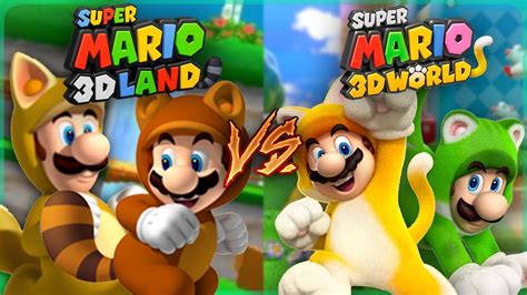 Super Mario 3D Land vs Super Mario 3D World | On The Spot - YouTube