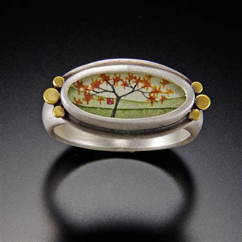 Rings with Paintings