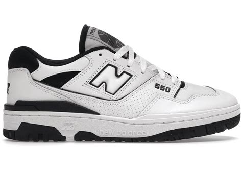 New Balance 550 Retro White Black - Step Up Sneakers