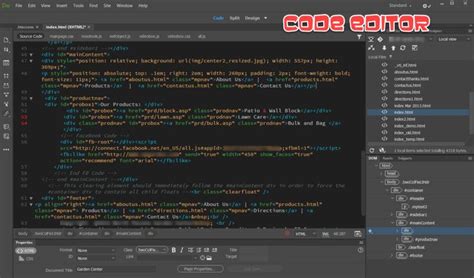 Adobe Dreamweaver Code Editor GetMeCoding | Adobe dreamweaver, Dreamweaver, Integrated ...