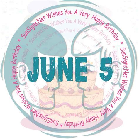 June 5 Zodiac is Gemini, Birthdays and Horoscope - SunSigns.Net