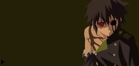 Download Angry Uniform Black Hair Minimalist Yūichirō Hyakuya Anime Seraph Of The End Minimalist ...