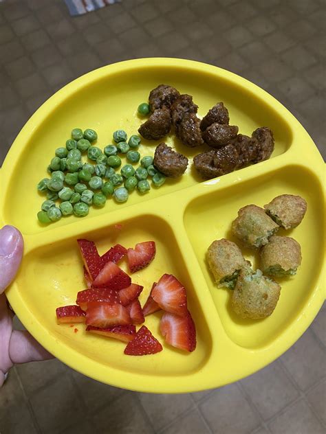 Dinner for my extremely picky eater: mini meatballs with bbq sauce ...