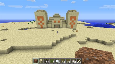 sand temple in minecraft by GunnarCool on DeviantArt