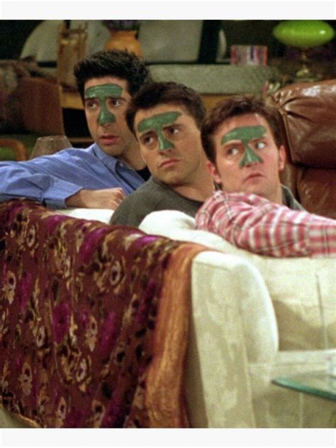 Sticker with one of the funniest moments in 90's FRIENDS TV show. Ross Geller Joey Triviani and ...