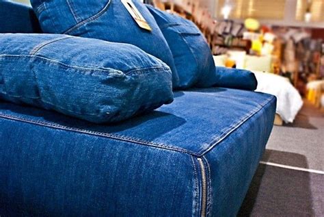 Denim Living Room Furniture - Ideas on Foter | Denim sofa, Slipcovers ...