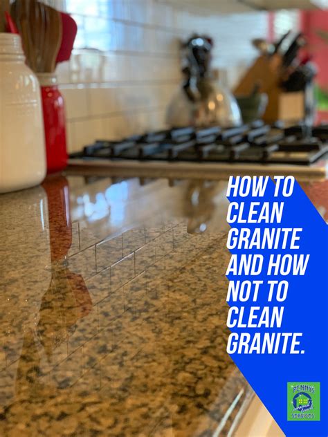 How To Clean Granite Countertops - Penny's Personal Touch