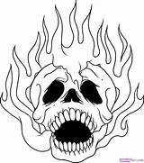 Fire Flames Coloring Pages At GetColoringscom  Free Printable sketch template