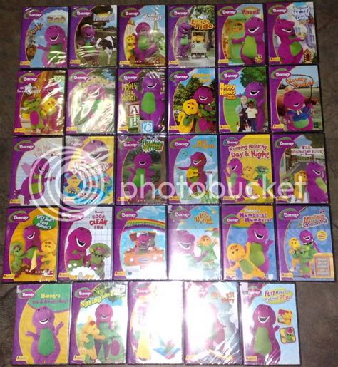 BARNEY Set of 59 DVD 100+ Songs & Episodes NEW! | eBay