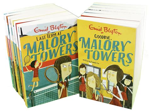 Malory Towers 12 Book Collection Set By Enid Blyton - Ages 9-14 - Pape ...