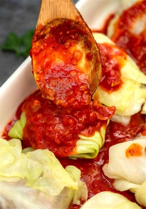 Easy Stuffed Cabbage Rolls Recipe - S&SM