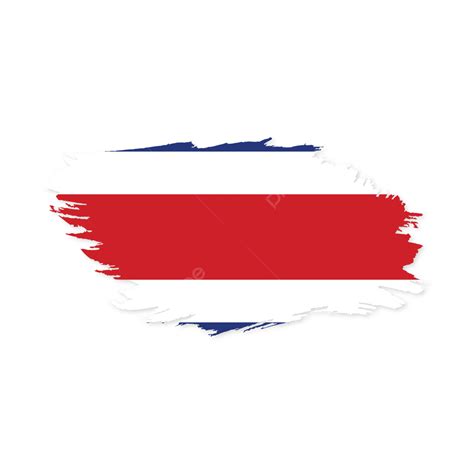 Flag Of Costa Rica With Transparent Background Vector, Costa Rica, Costa Rica Flag, Costa Rica ...